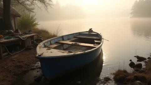 jak wyremontować łódkę